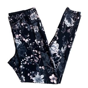 Victoria's Secret VS Size 14 Large floral print workout running leggings pockets